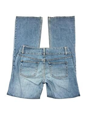 London Jean Light Wash Low Rise Bootcut Jeans
